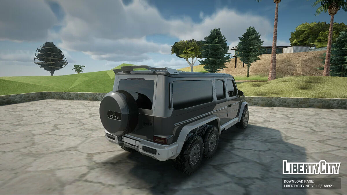 Mercedes-Benz G63 «KOTOFALK» + CCD / GTA San Andreas