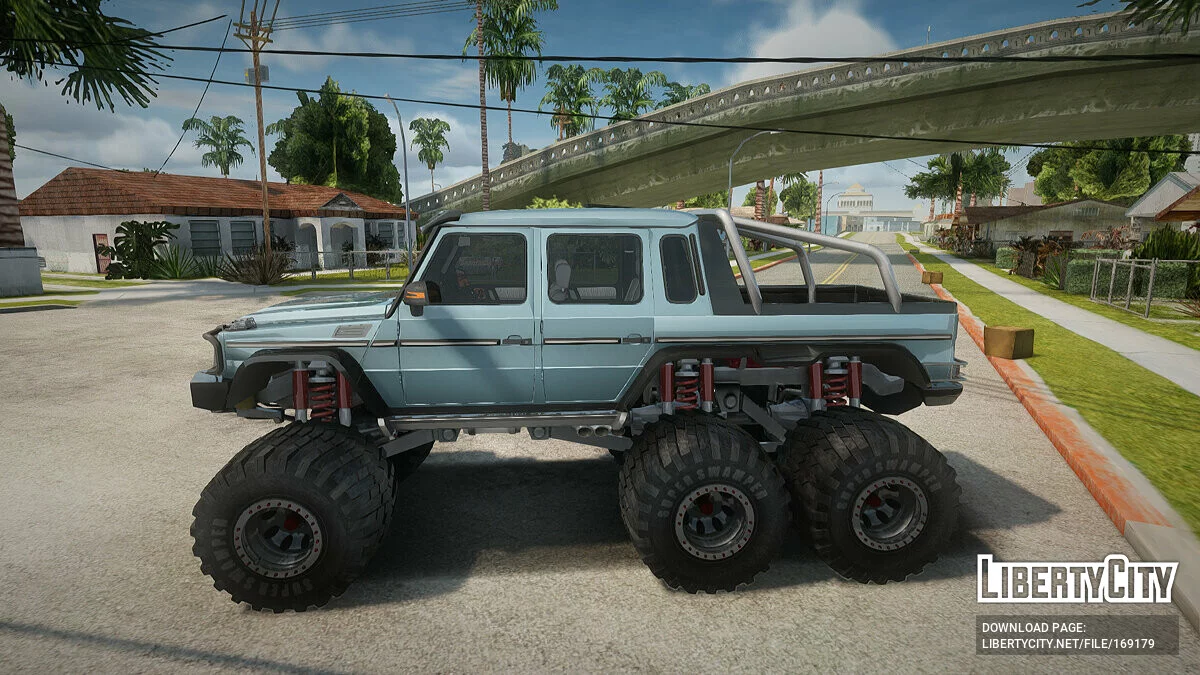 梅赛德斯-奔驰 G65 6x6 / GTA San Andreas