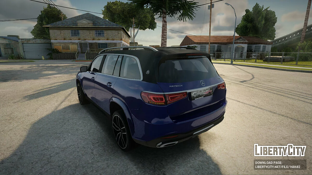 Mercedes-Benz GLS 2020 + CCD / GTA San Andreas