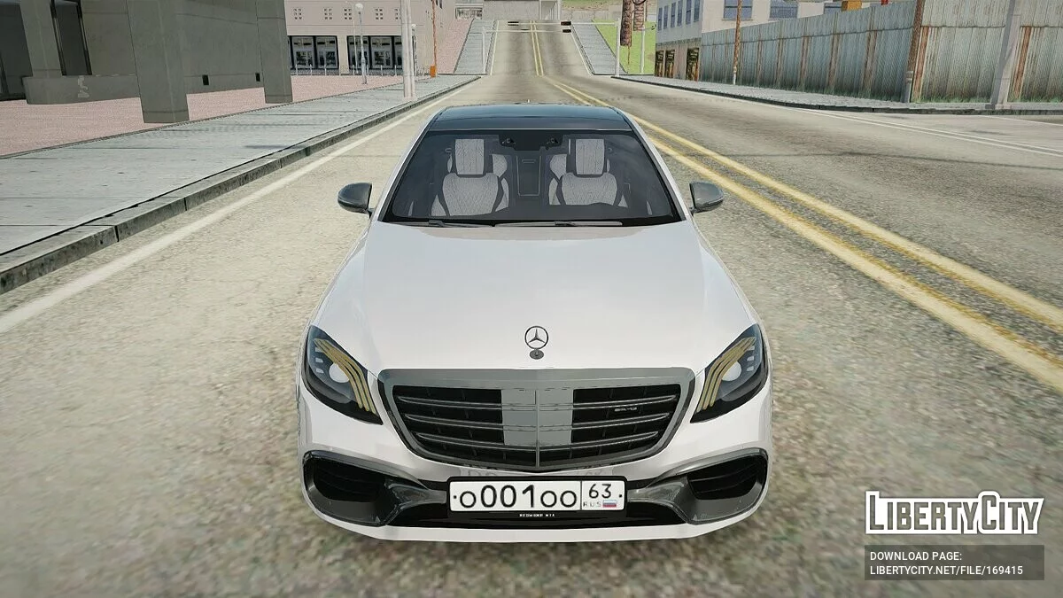 Mercedes-Benz Clase S W222 63 AMG / GTA San Andreas