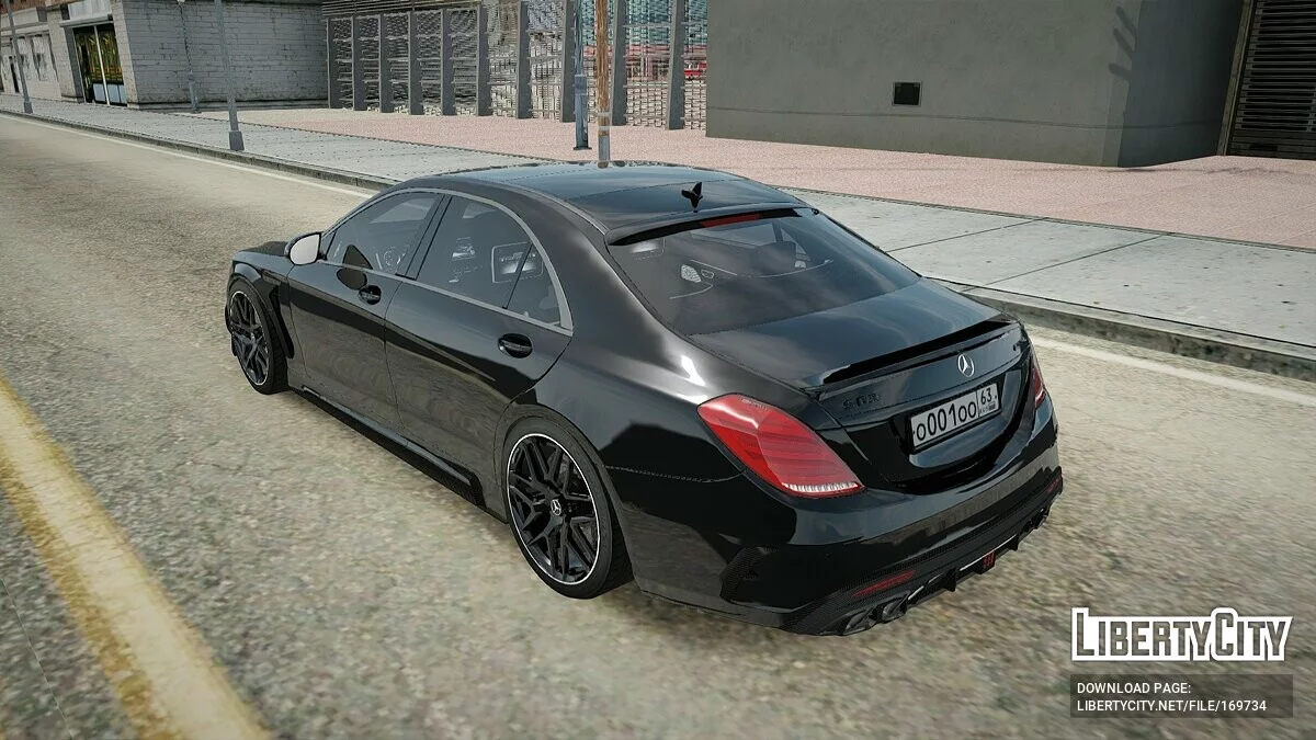 Мерседес-Бенц S63 W222 AMG / GTA San Andreas