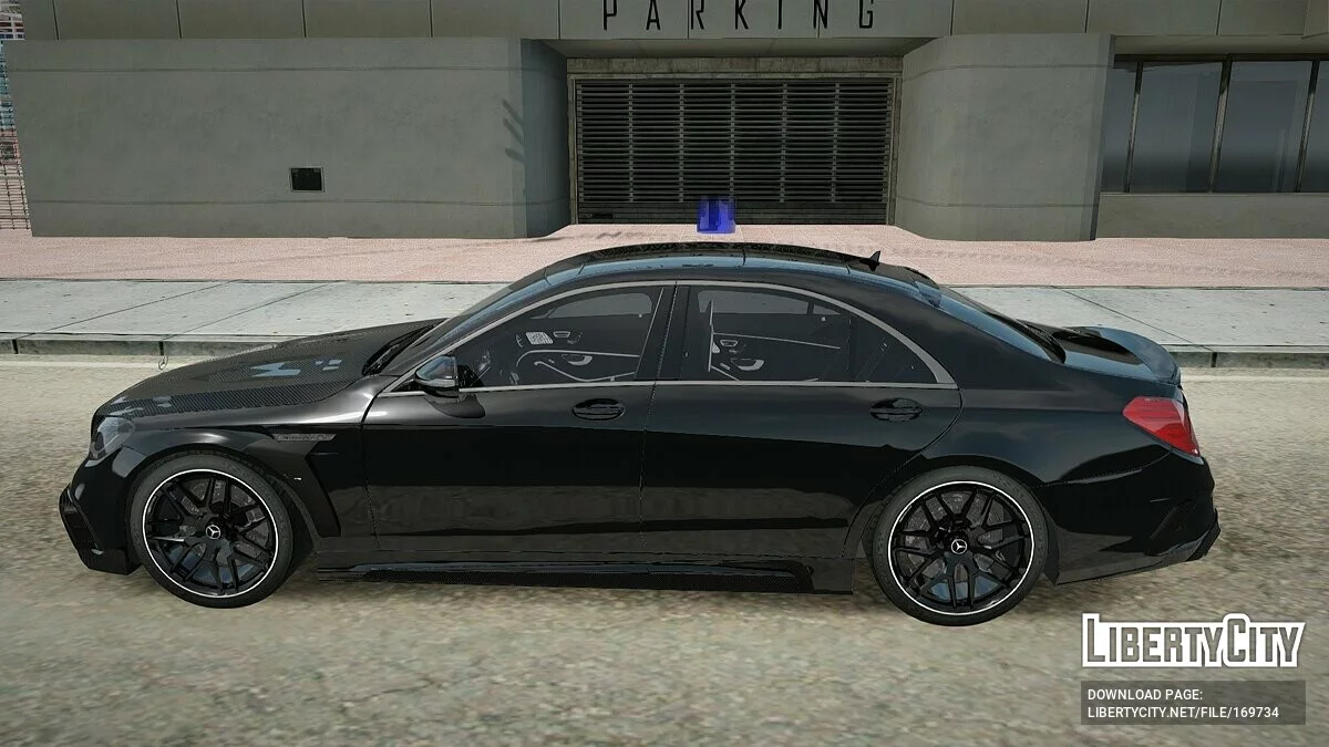 Мерседес-Бенц S63 W222 AMG / GTA San Andreas