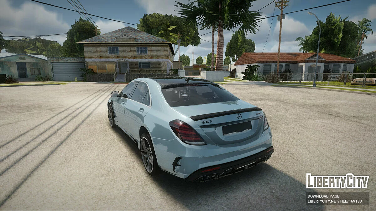 梅赛德斯-奔驰 S63 W222 CCD / GTA San Andreas