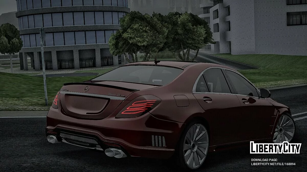 Mercedes S-Class W222 WALD Black Bison / جي تي إيه سان أندرياس