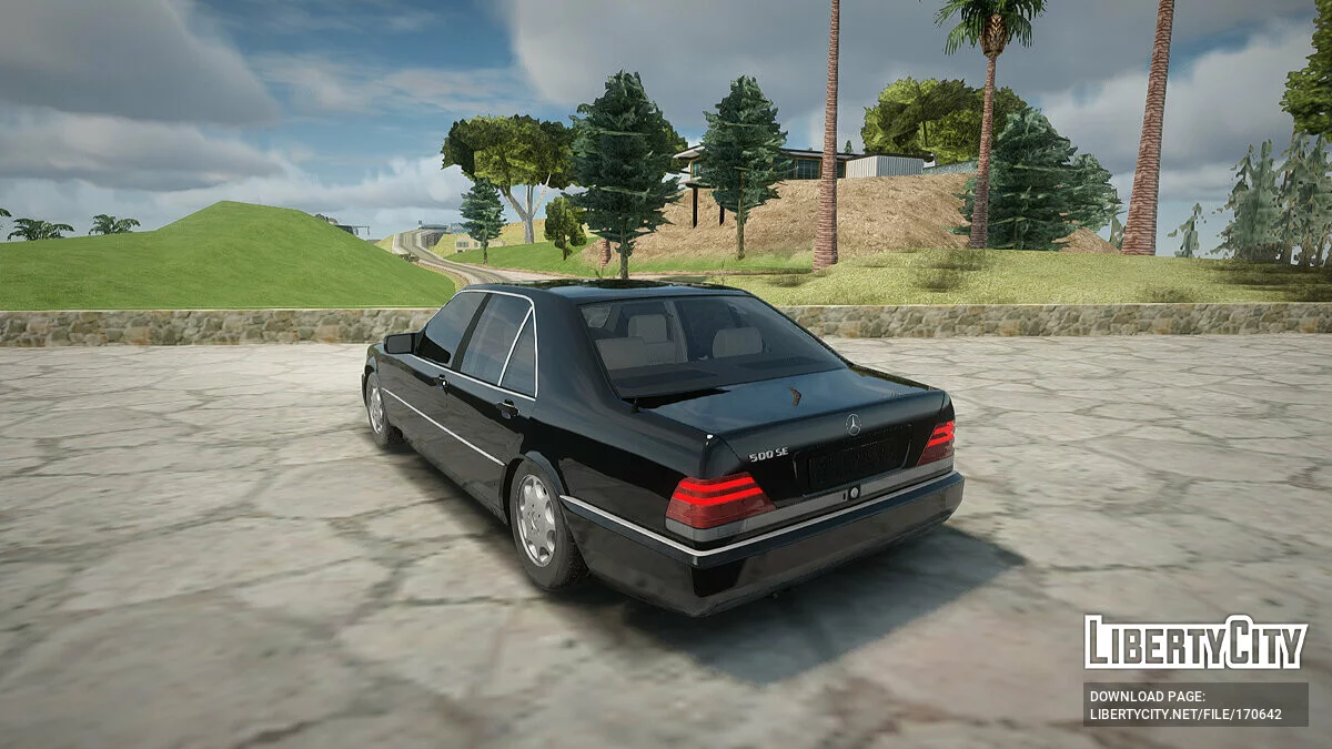 Mercedes-Benz 500 SE / GTA San Andreas