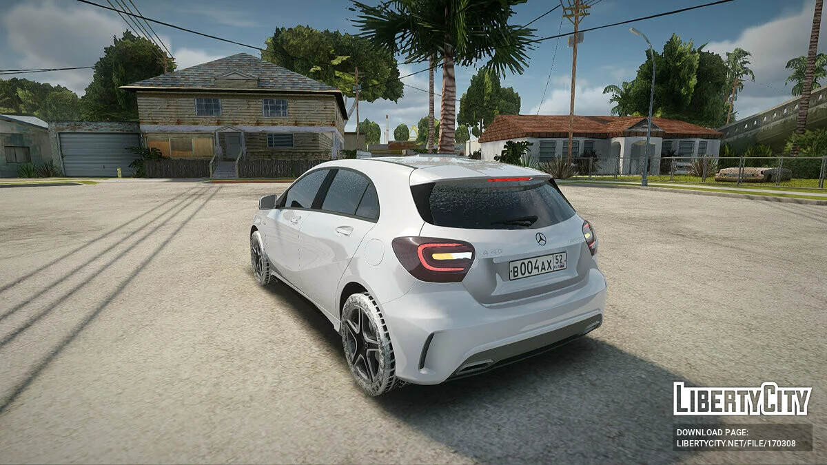 Mercedes-Benz A45 AMG Version hiver / GTA San Andreas