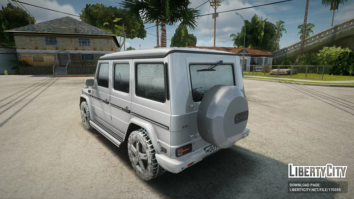 Mercedes-Benz G55 Version d'hiver / GTA San Andreas