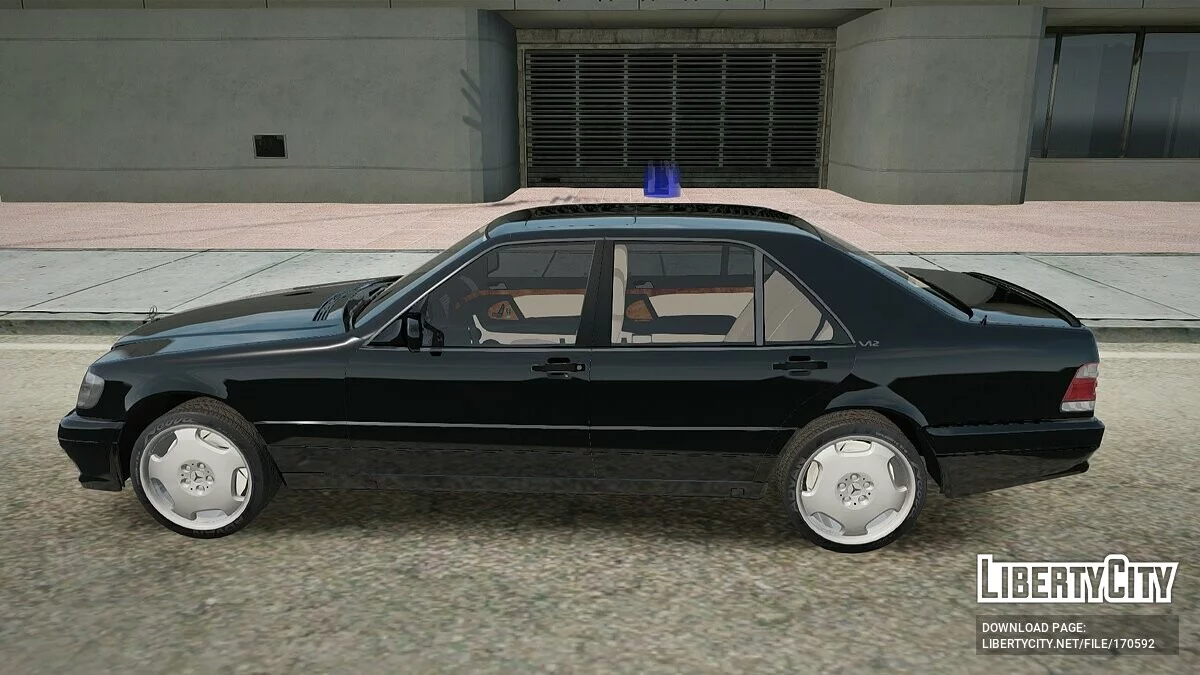 Mercedes-Benz S600 W140 / GTA San Andreas
