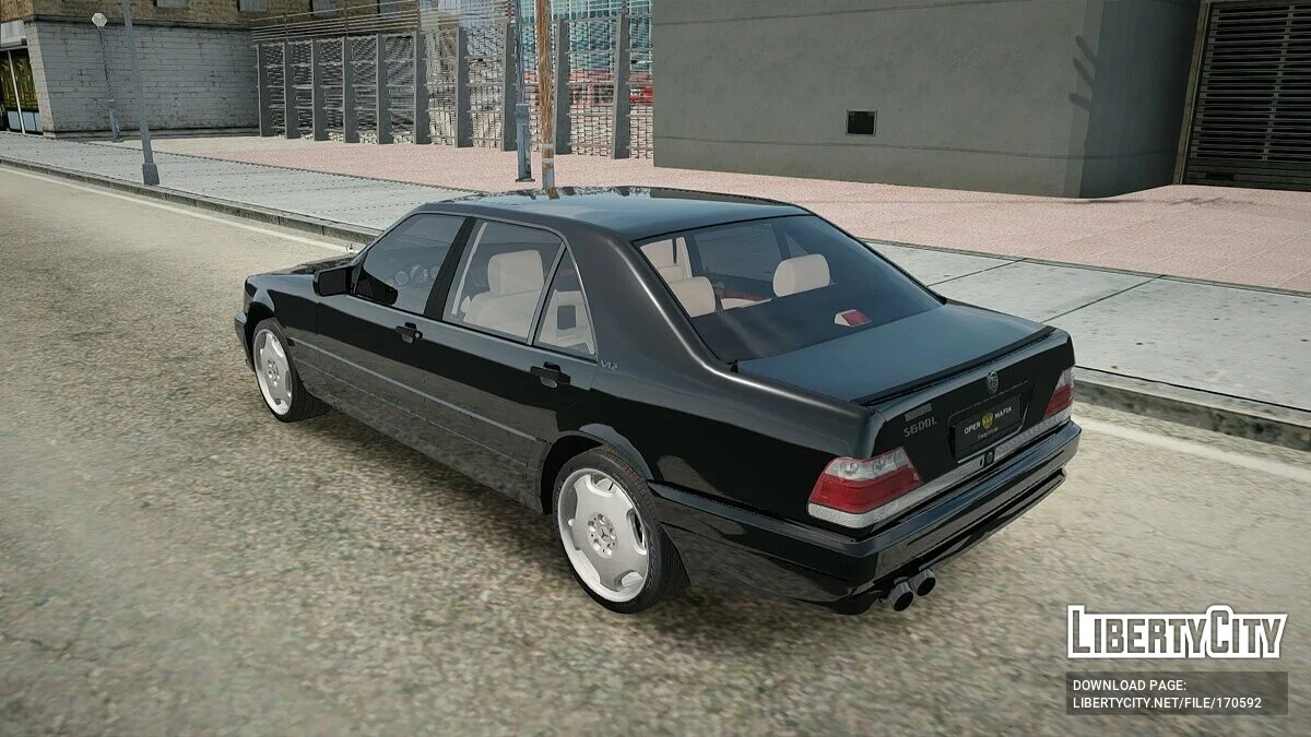 Mercedes-Benz S600 W140 / GTA San Andreas