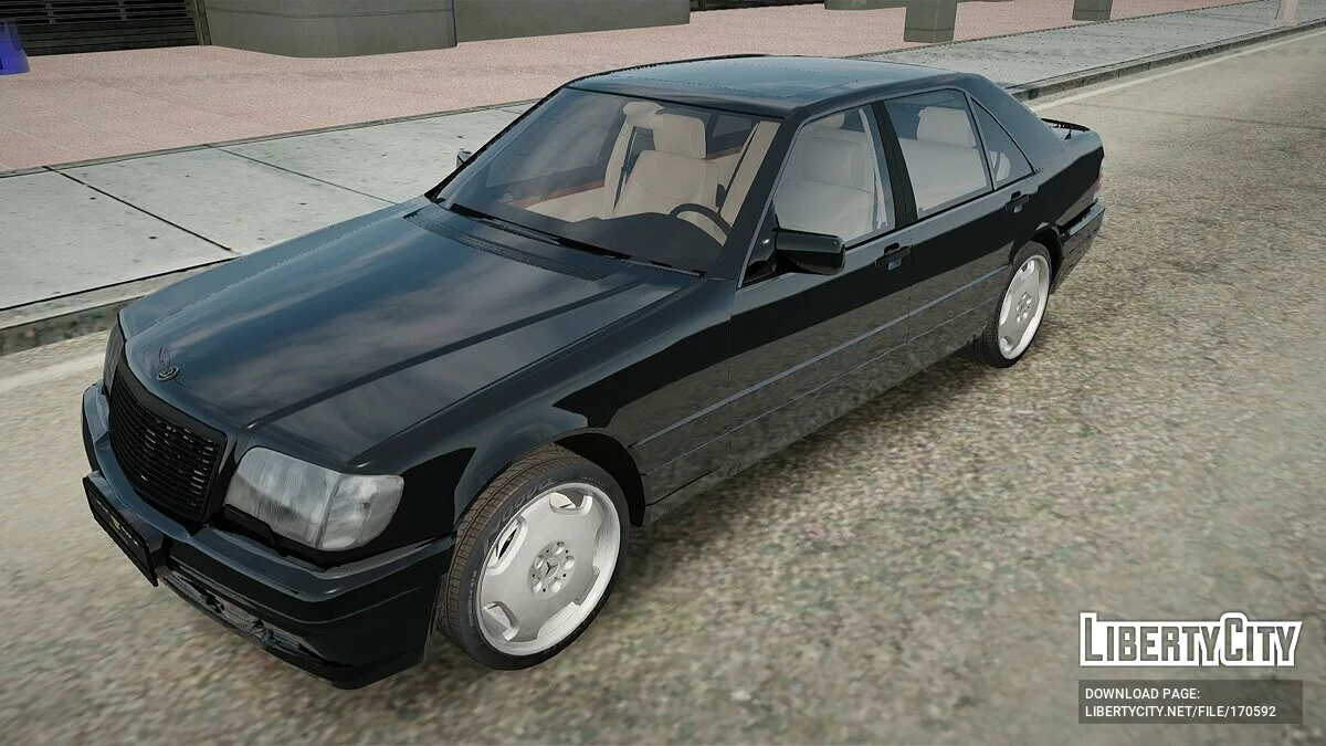 Mercedes-Benz S600 W140 / GTA San Andreas