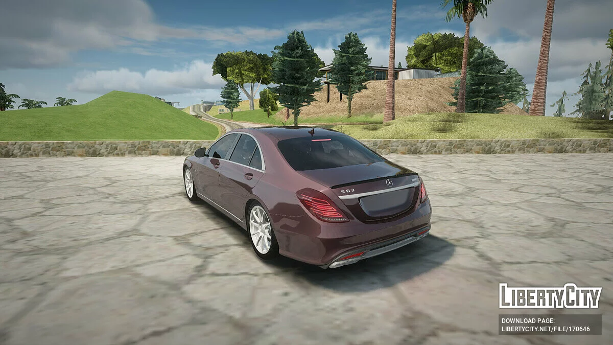 Mercedes-Benz S63 AMG / GTA San Andreas