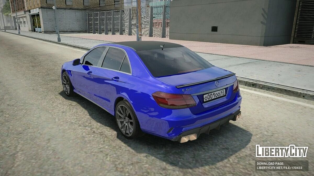 Mercedes-Benz W212 E63 AMG / GTA San Andreas