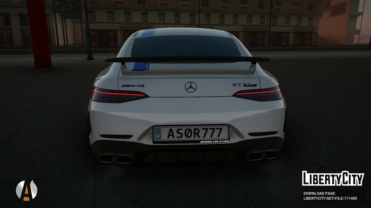 مرسيدس-بنز AMG GT 63 S 4Matic+ / جي تي إيه سان أندرياس