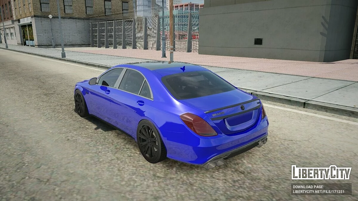 Mercedes-Benz Brabus 900 Rocket / GTA San Andreas