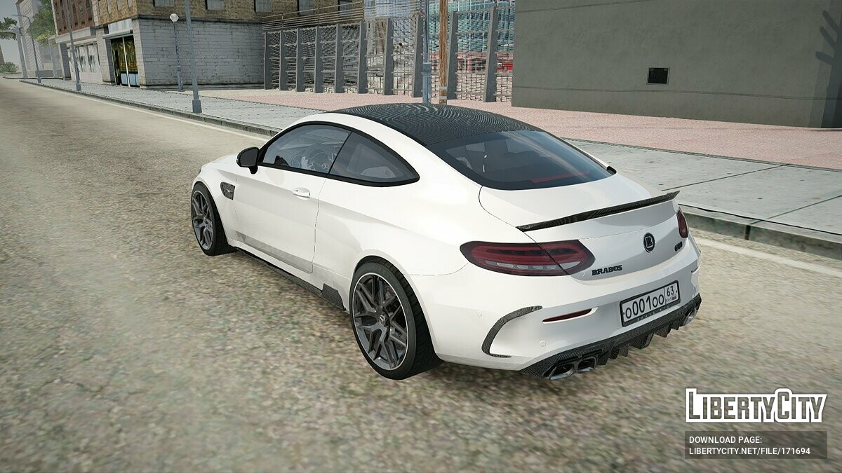 Download Mercedes-Benz C-Class AMG 63 AMG for GTA San Andreas