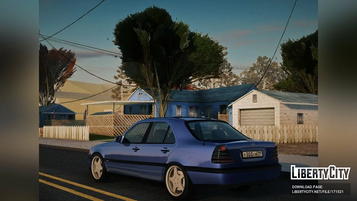 Mercedes-Benz C180 W202 / GTA San Andreas