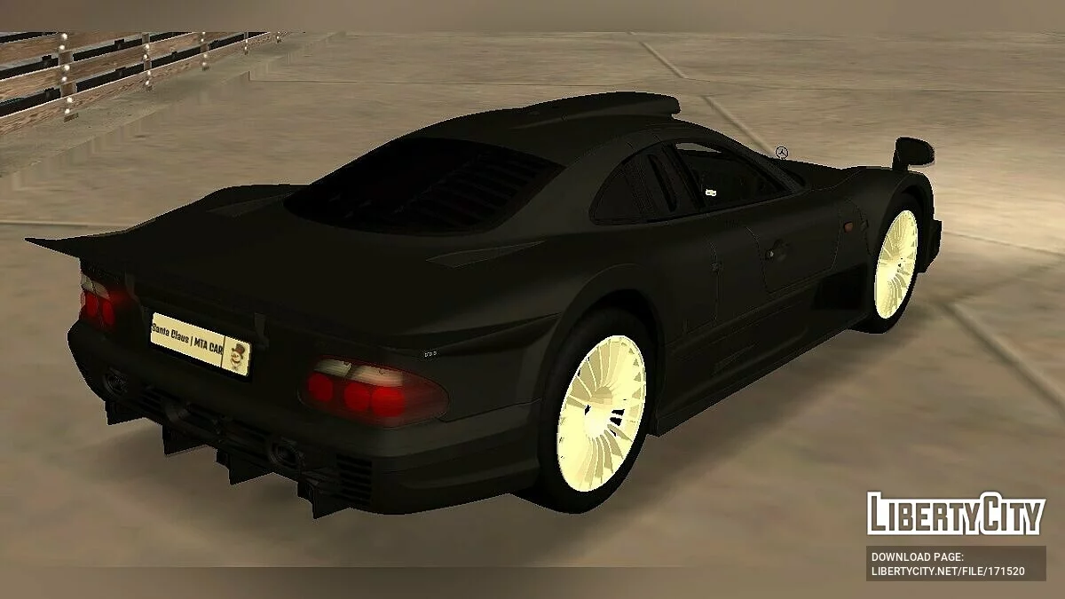 Mercedes-Benz CLK GTR / GTA San Andreas