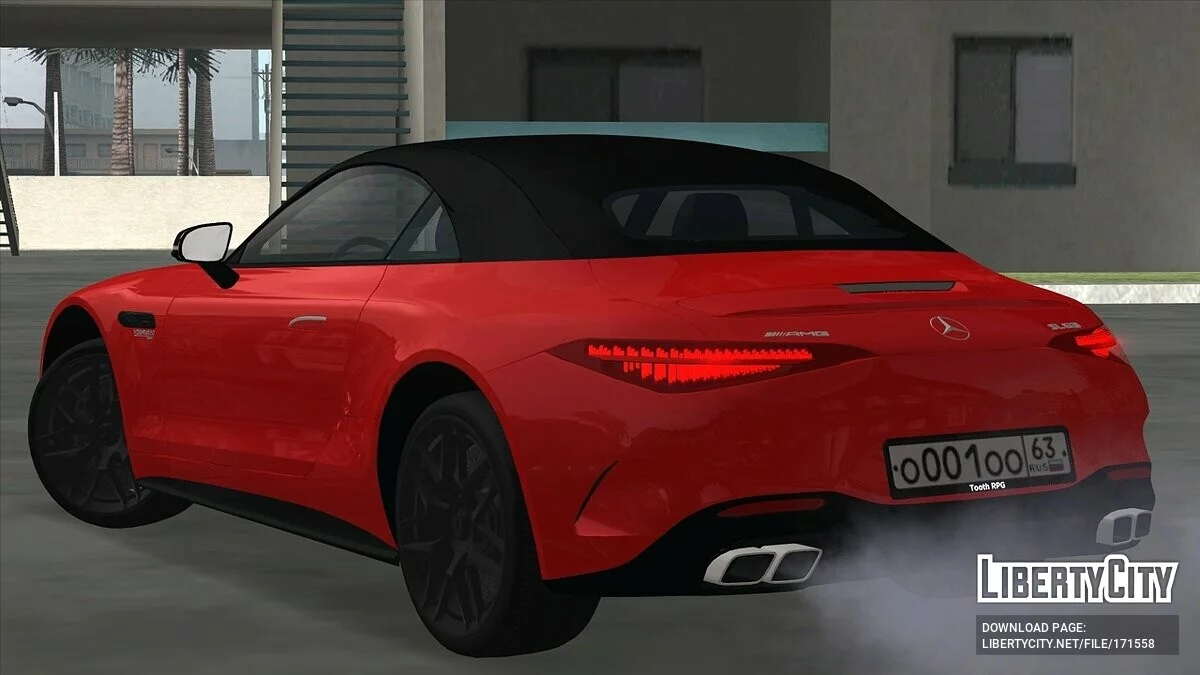 Мерседес-Бенц SL63 AMG 2021 / GTA San Andreas