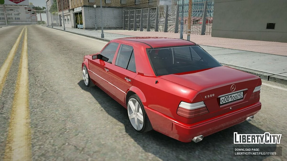 Mercedes-Benz W124 / GTA San Andreas