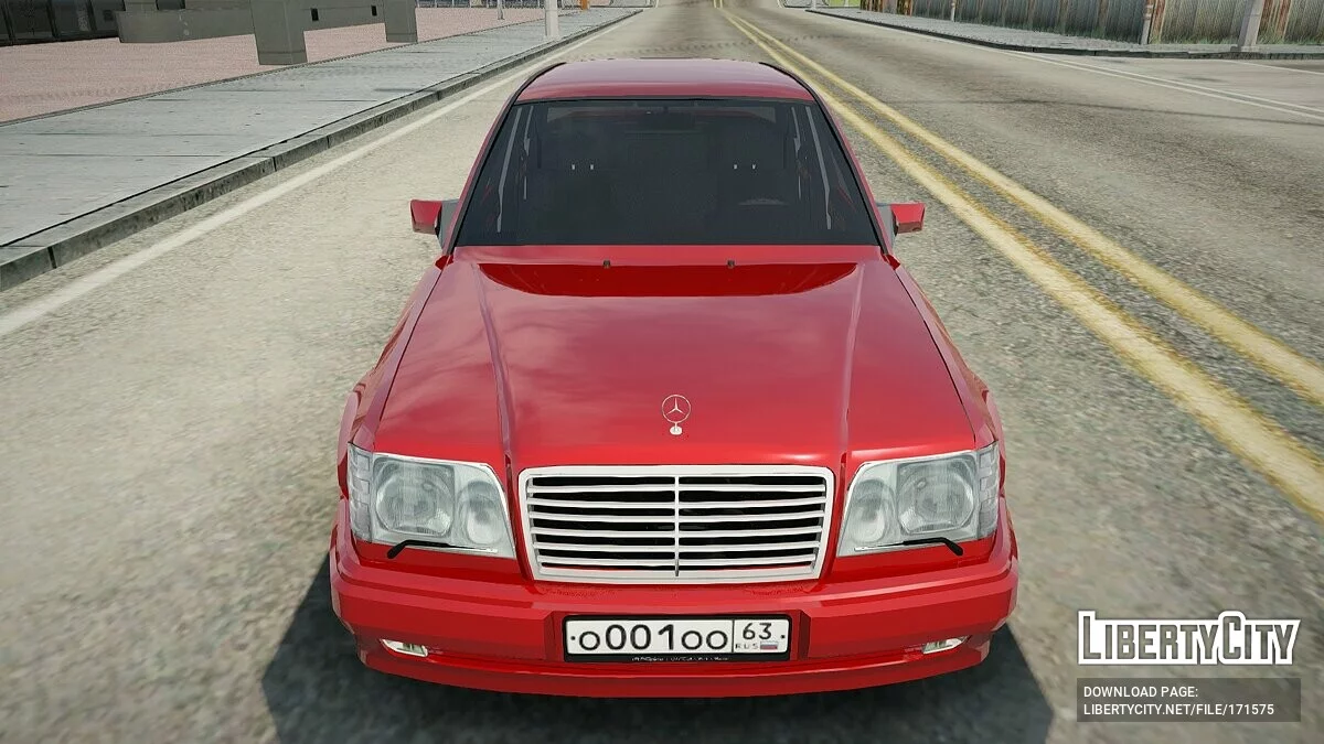 Mercedes-Benz W124 / GTA San Andreas