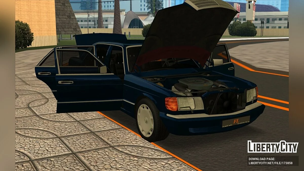 Mercedes-Benz 560 SEL / جي تي إيه سان أندرياس