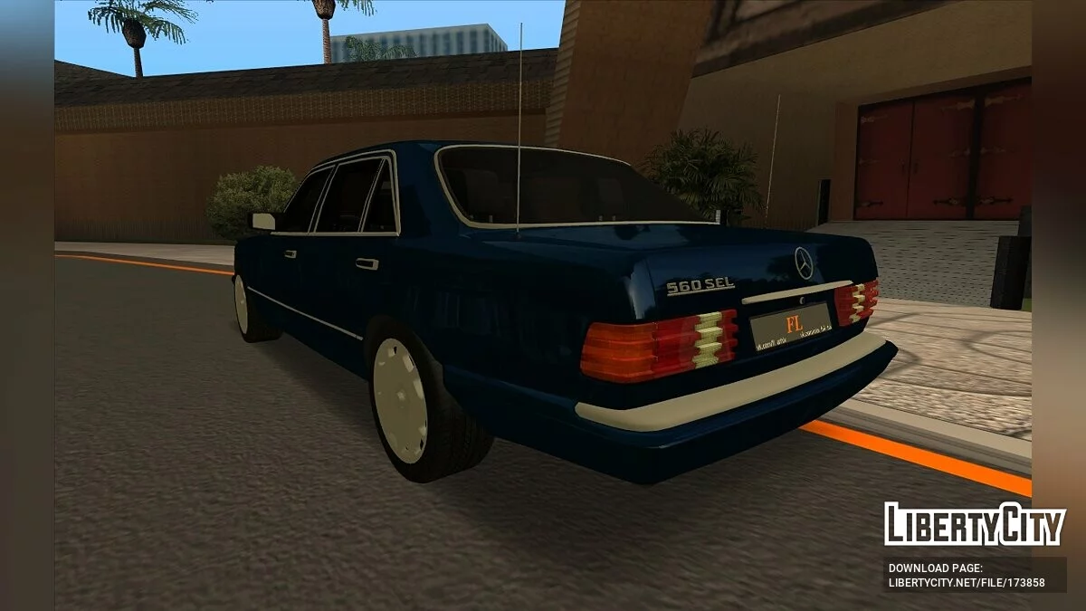 Mercedes-Benz 560 SEL / جي تي إيه سان أندرياس