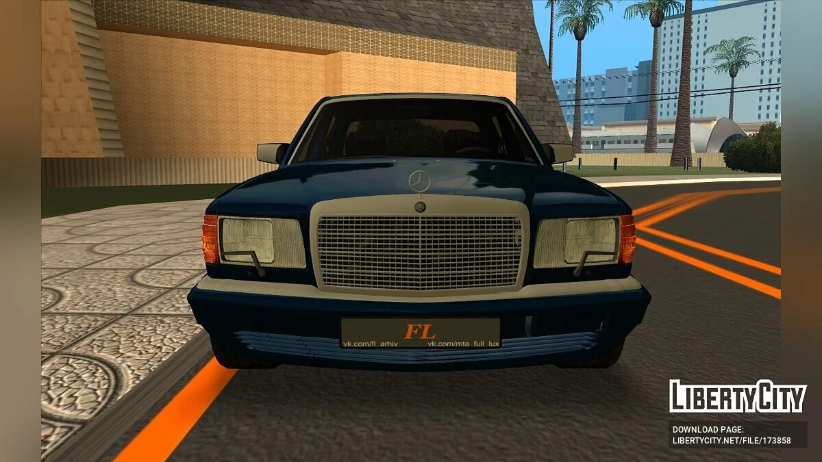 Mercedes-Benz 560 SEL / جي تي إيه سان أندرياس