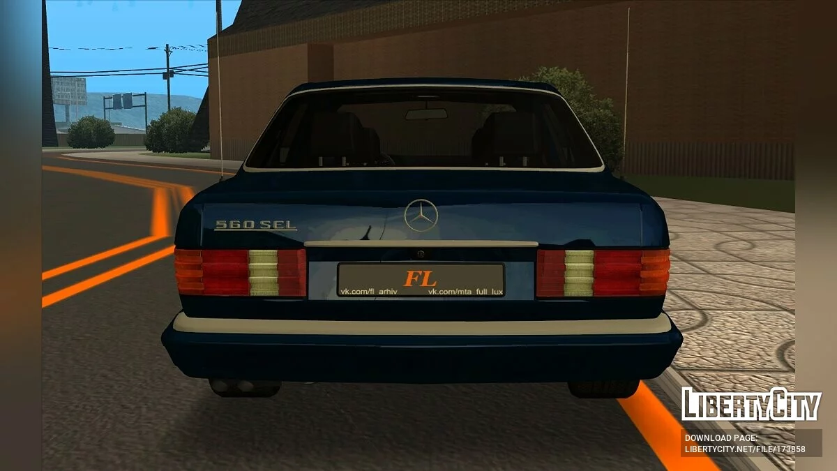 Mercedes-Benz 560 SEL / جي تي إيه سان أندرياس