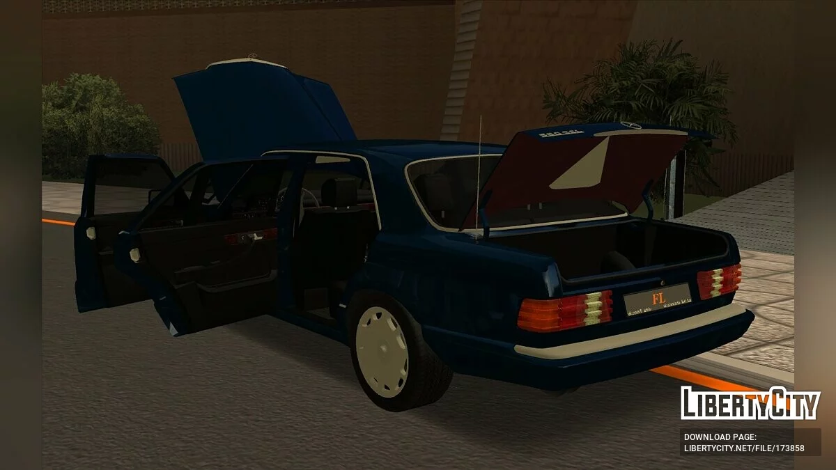 Mercedes-Benz 560 SEL / جي تي إيه سان أندرياس