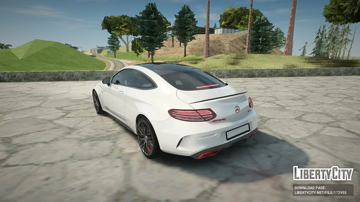 Mercedes-Benz C63 + tuning / GTA San Andreas