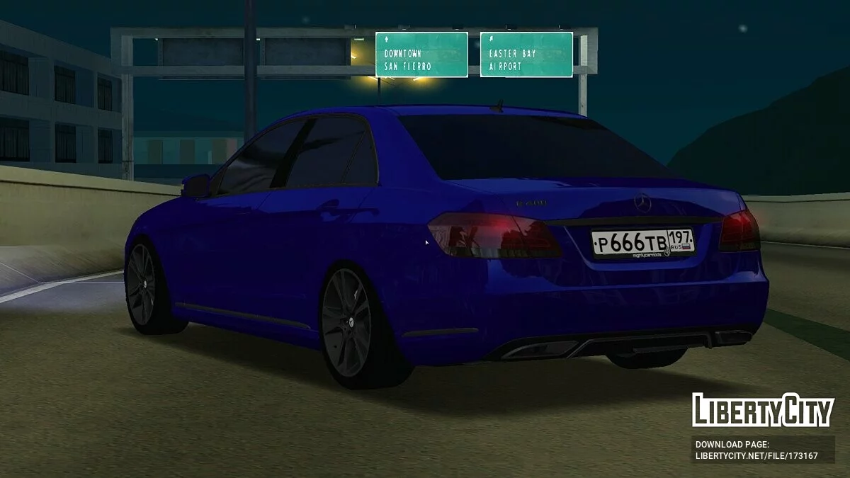 Mercedes-Benz E400 W212 / GTA San Andreas