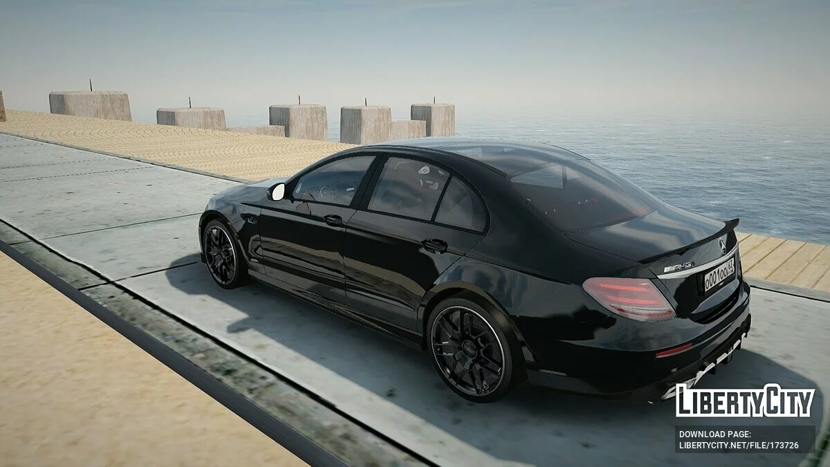 Mercedes-Benz E63 AMG / جي تي إيه سان أندرياس