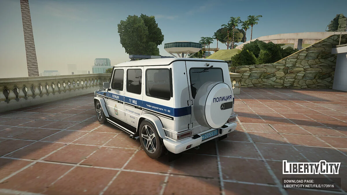 Mercedes-Benz G-Class Поліція / GTA San Andreas