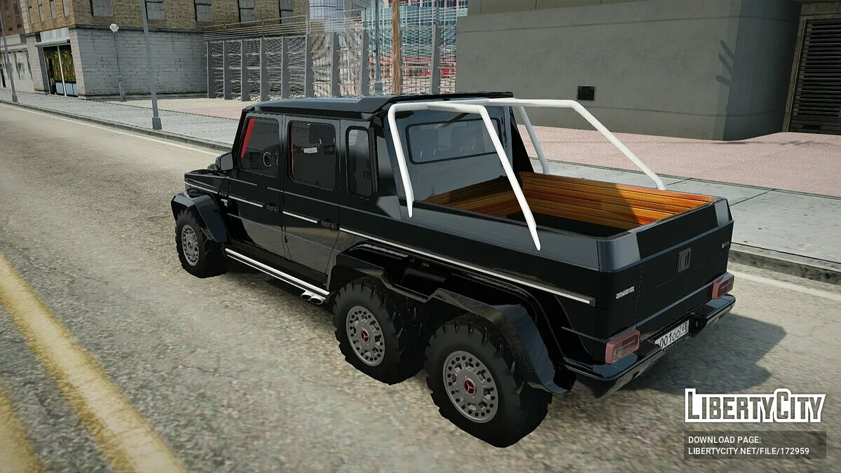 Mercedes-Benz G700 Brabus AMG 6x6 / GTA San Andreas