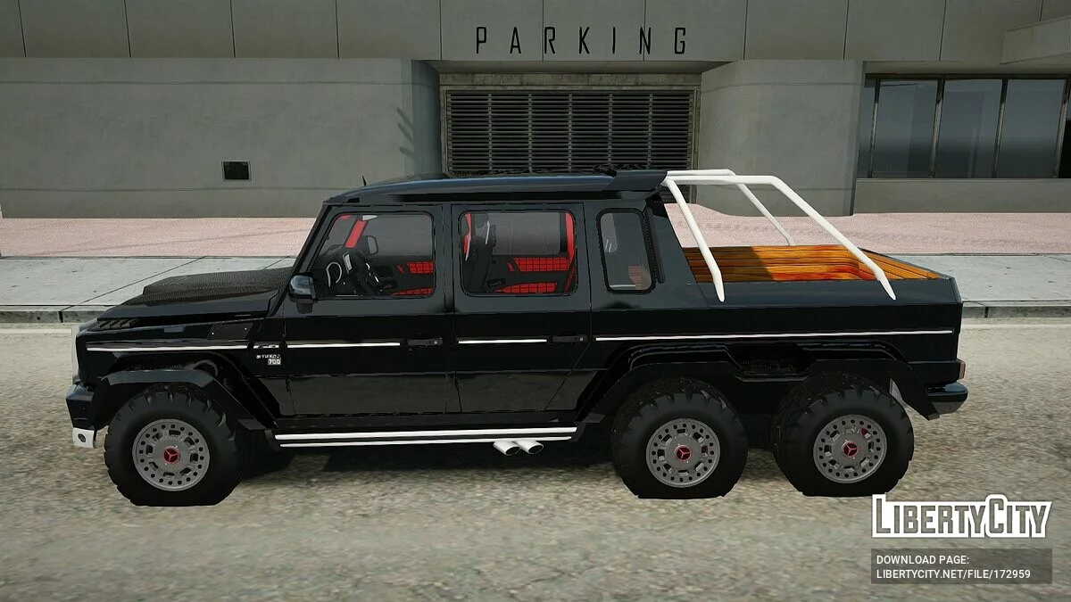 Mercedes-Benz G700 Brabus AMG 6x6 / GTA San Andreas