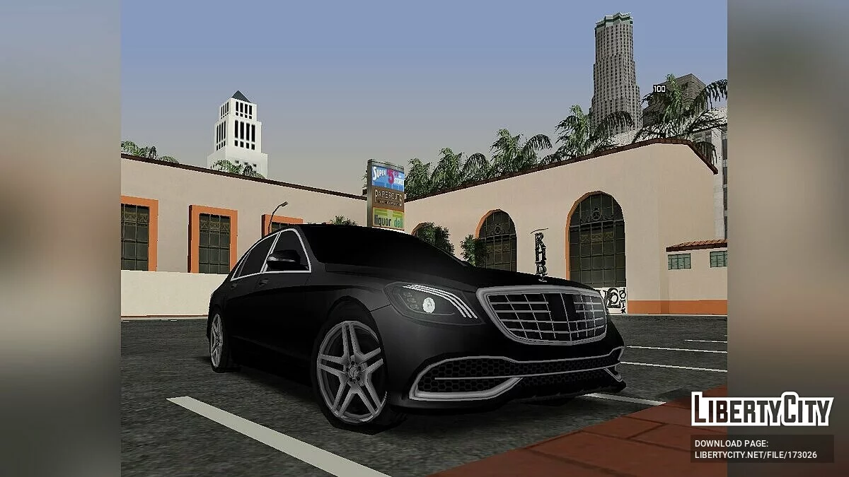梅赛德斯-奔驰 S-Class W222 / GTA San Andreas