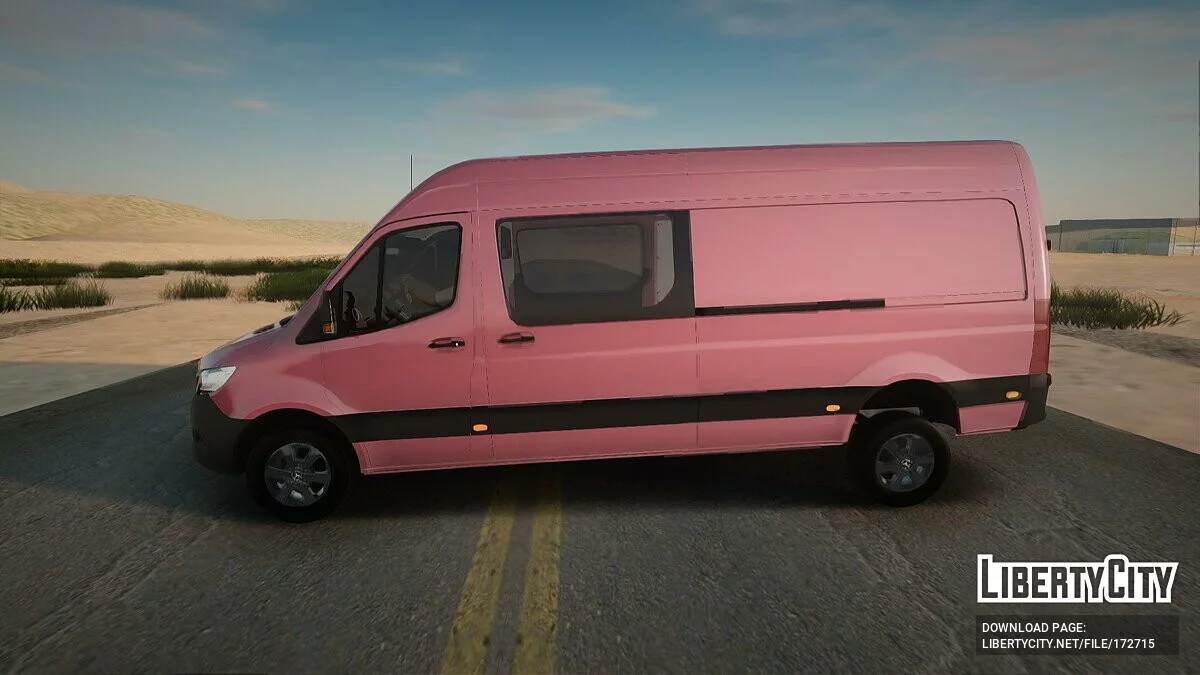 Mercedes-Benz Sprinter 2019 / GTA San Andreas