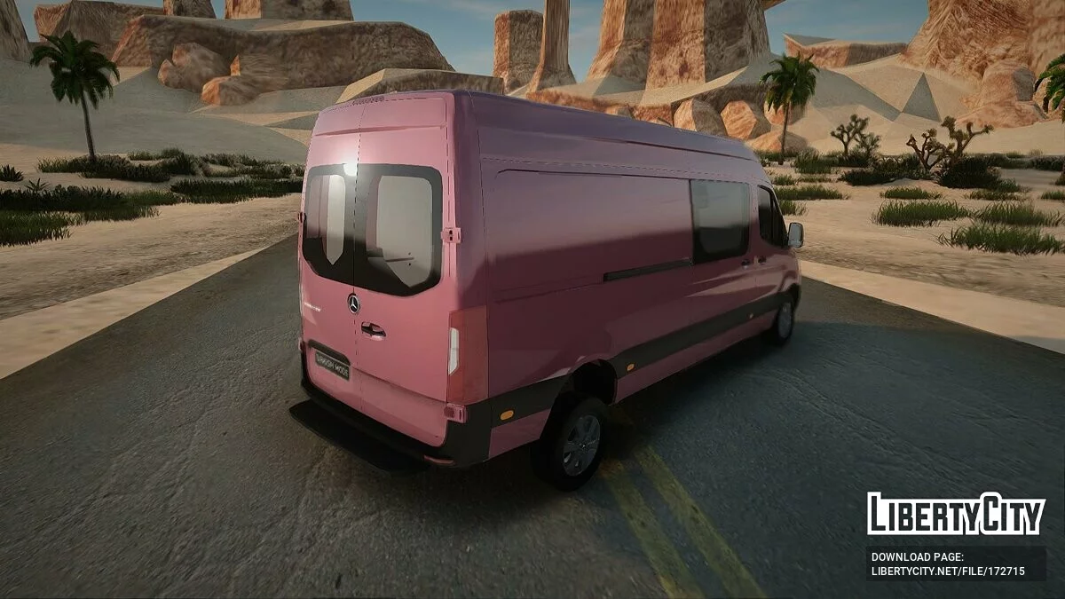 Mercedes-Benz Sprinter 2019 / GTA San Andreas