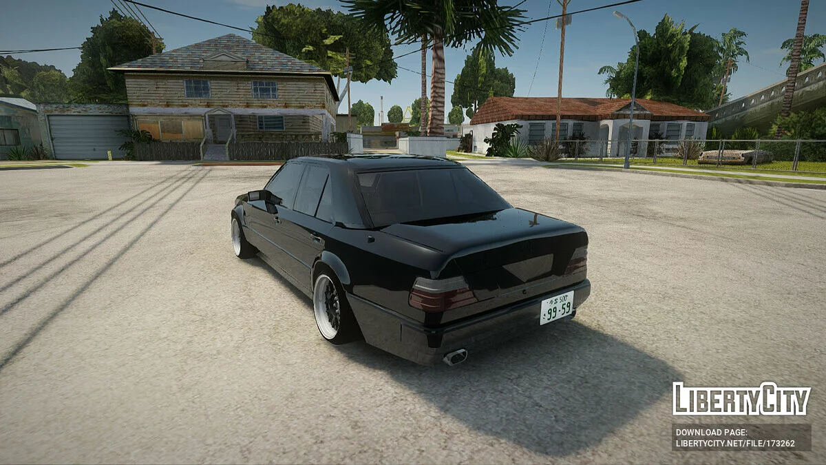 Mercedes-Benz W124 E500 / GTA San Andreas