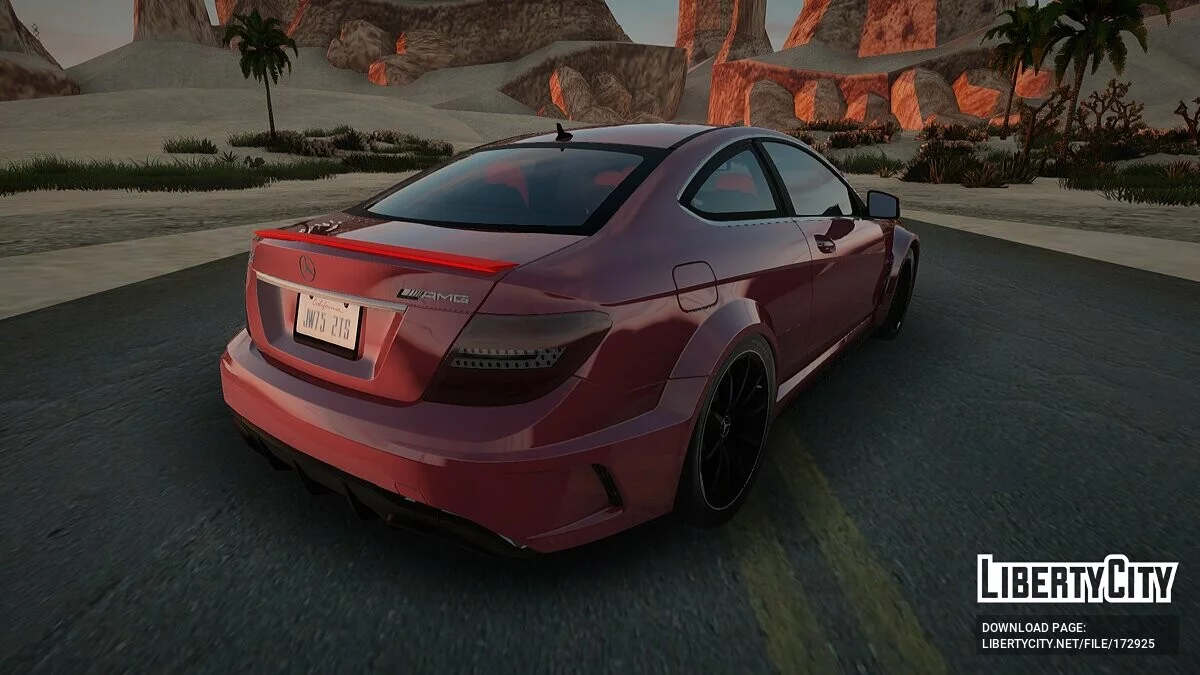 Mercedes C63 AMG Japon Limited / GTA San Andreas