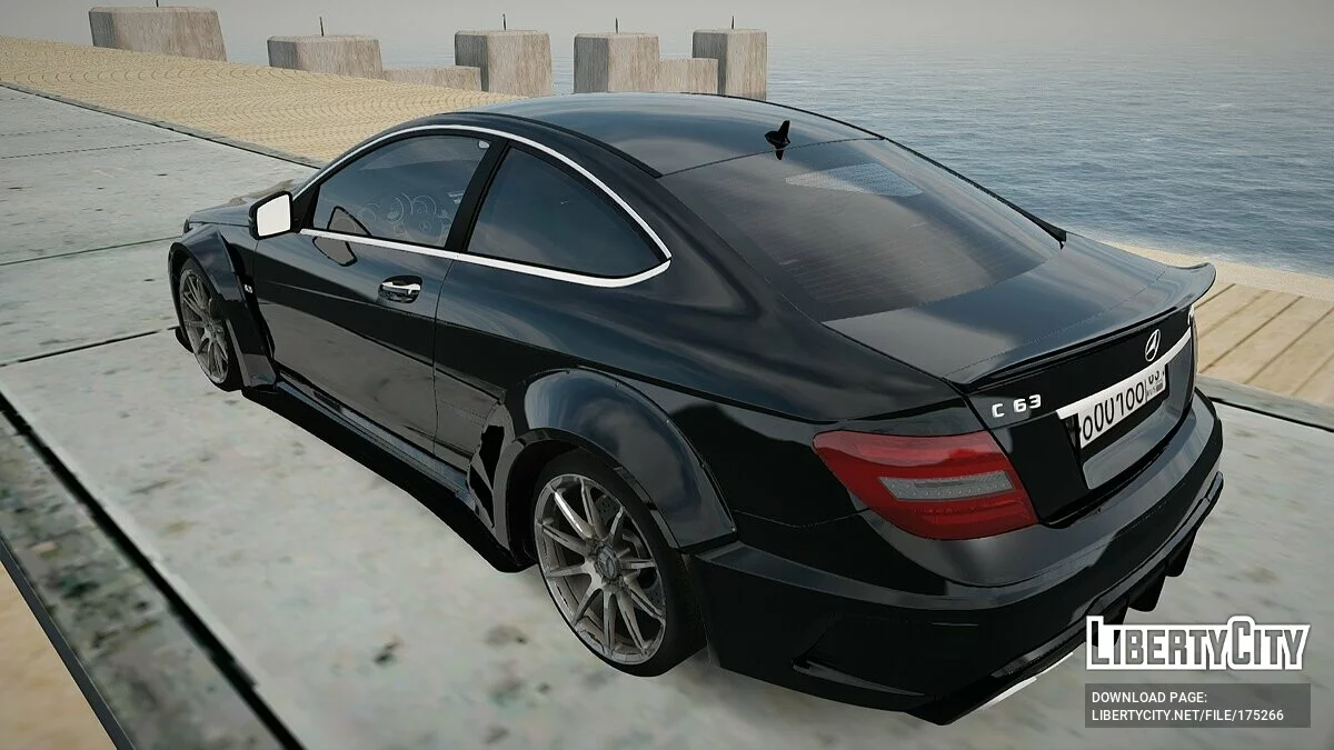 Mercedes-Benz C63 AMG / جي تي إيه سان أندرياس
