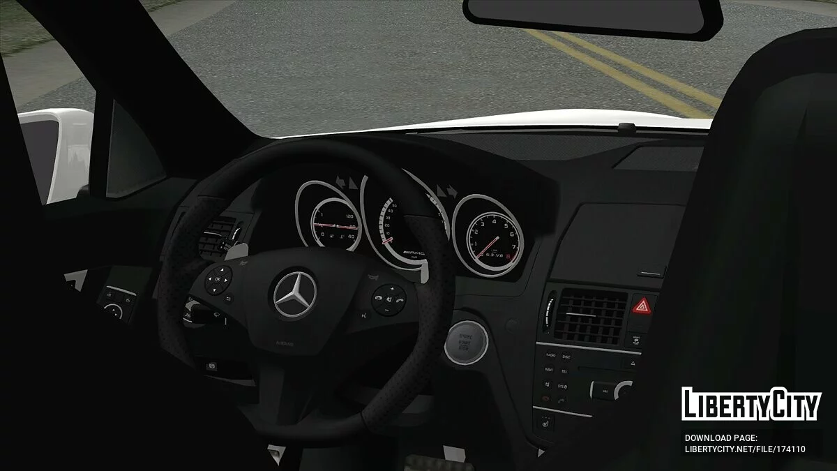 Mercedes-Benz C63 W204 / GTA San Andreas