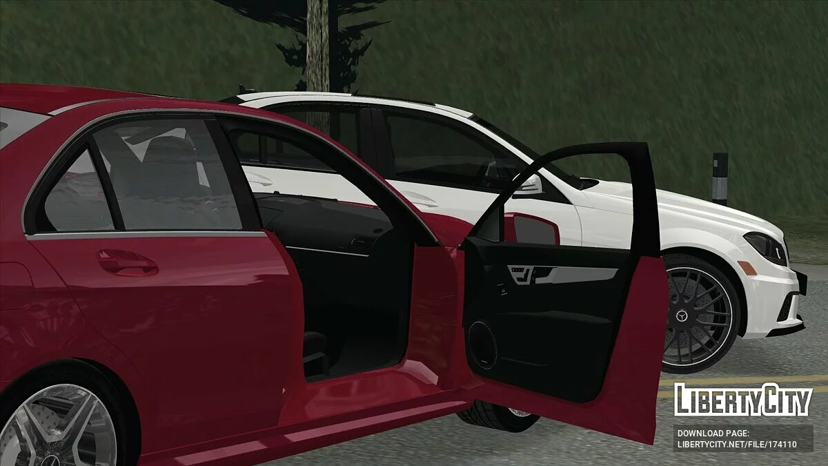 Mercedes-Benz C63 W204 / GTA San Andreas