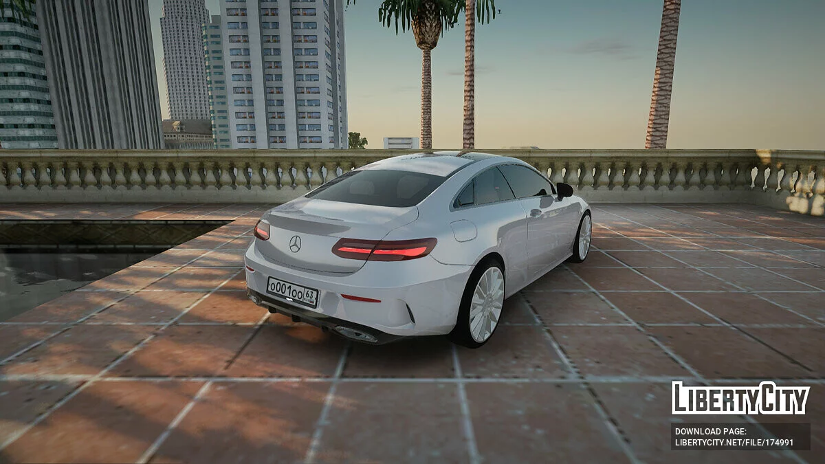 Mercedes-Benz E400 Coupe / جي تي إيه سان أندرياس