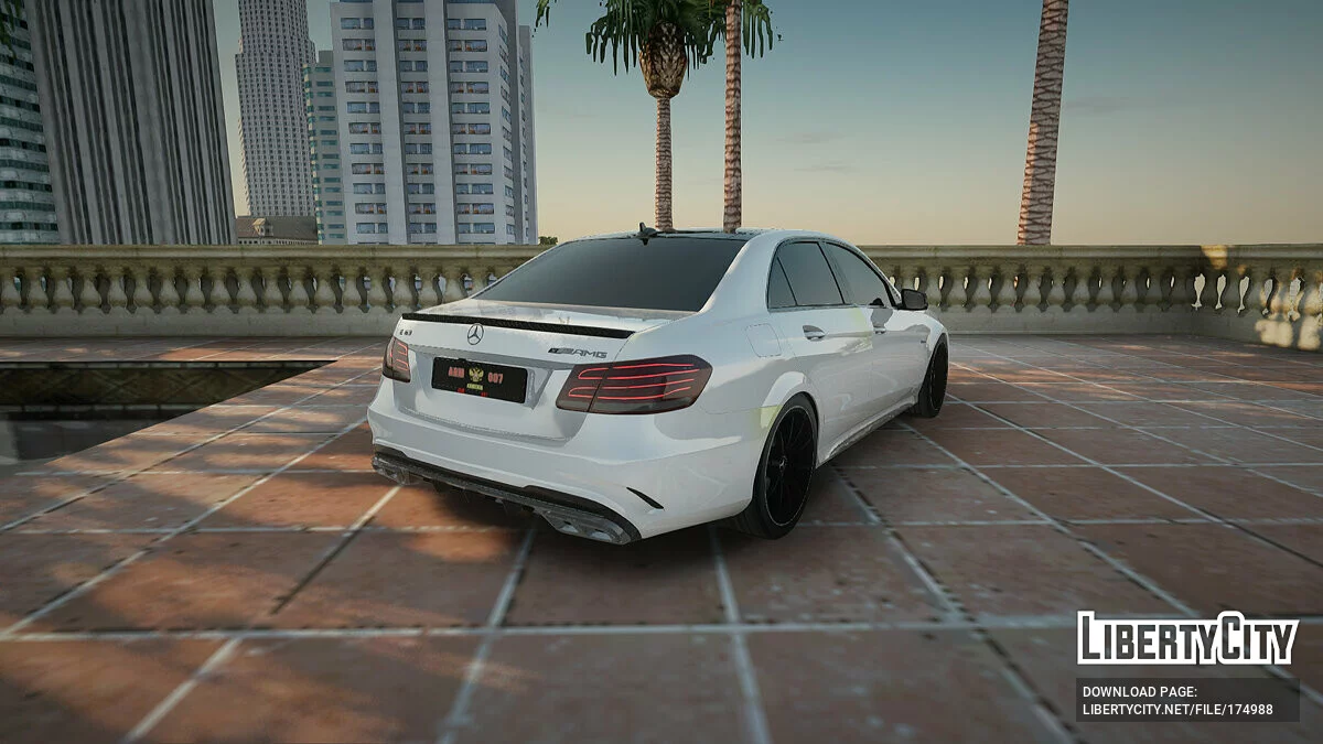 Mercedes-Benz E63 / جي تي إيه سان أندرياس