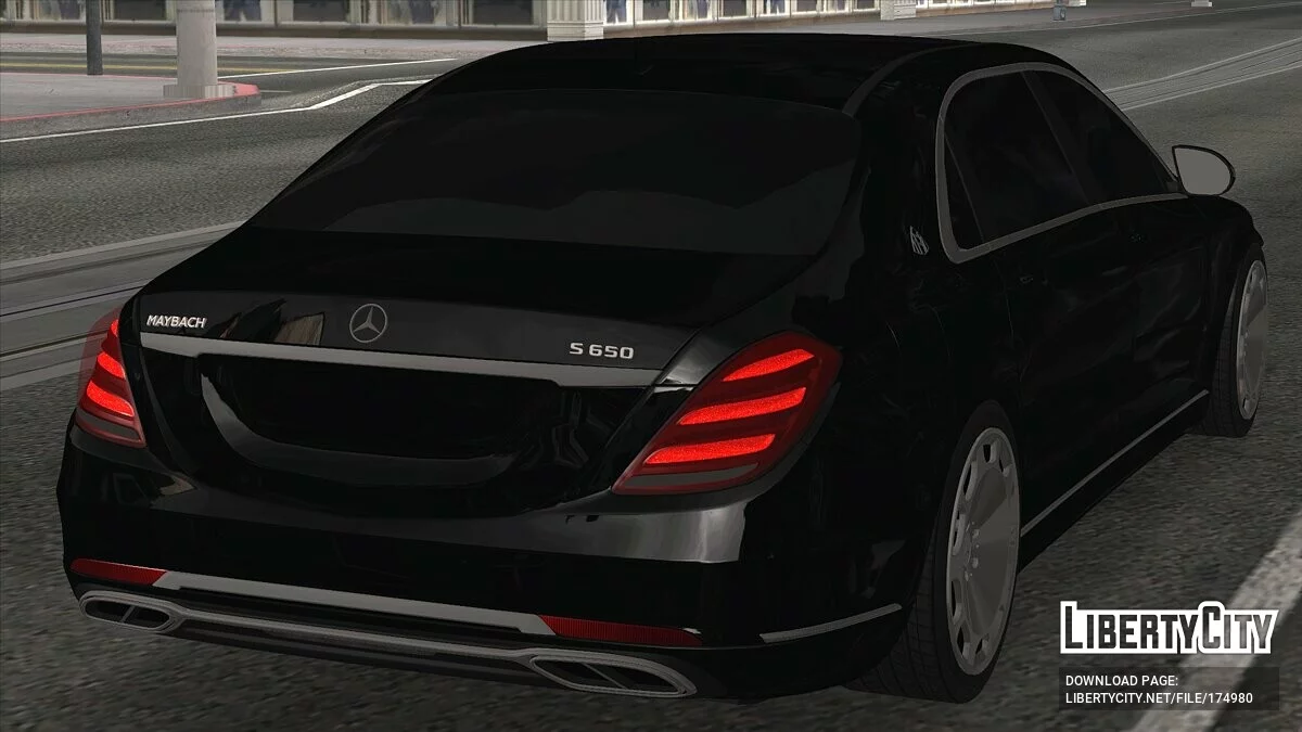 Mercedes-Benz Maybach S650 / GTA San Andreas