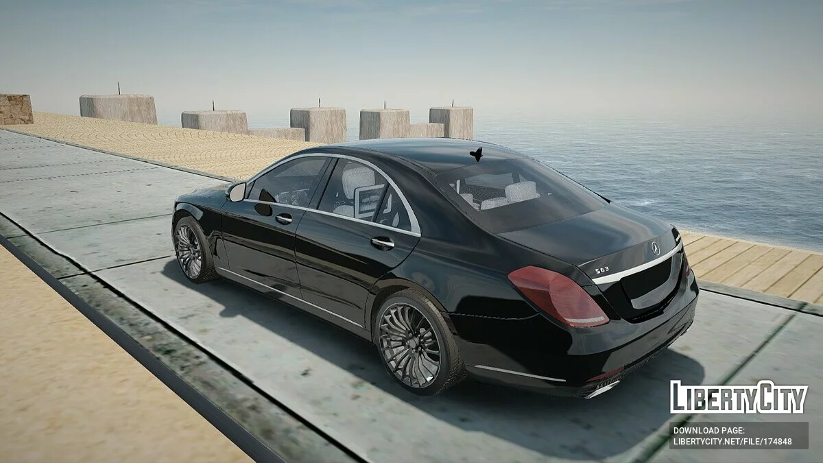 Mercedes-Benz S63 W222 AMG / GTA San Andreas