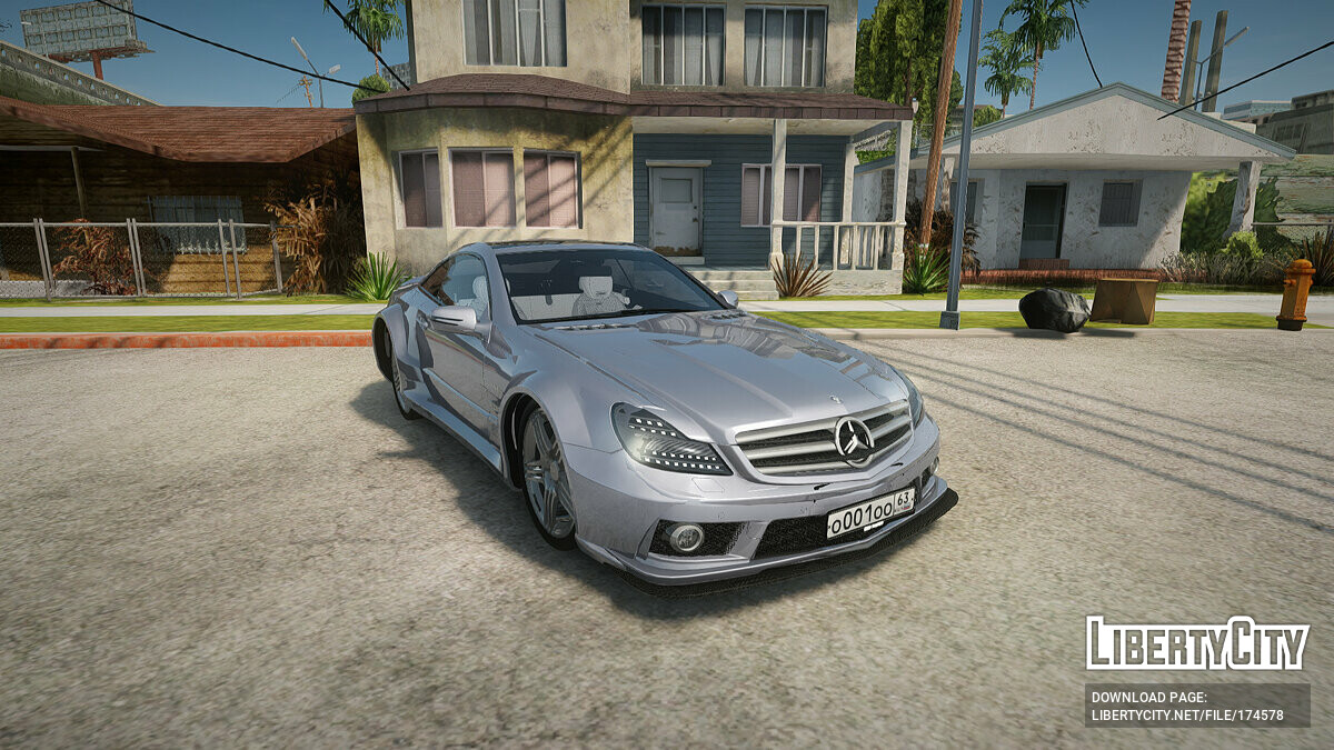 Мерседес sl65 AMG NFS