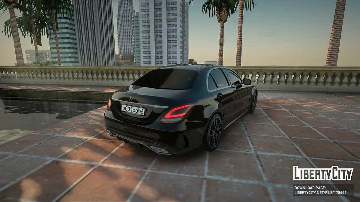 مرسيدس بنز C63 / جي تي إيه سان أندرياس