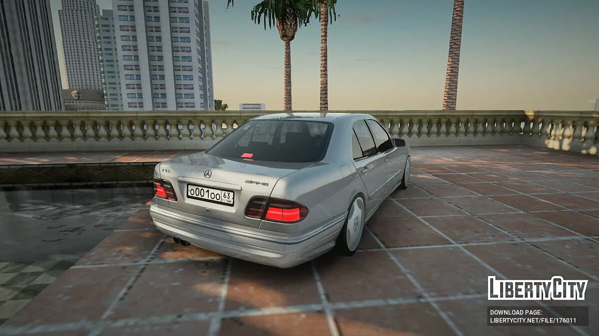 Mercedes-Benz E55 AMG / جي تي إيه سان أندرياس